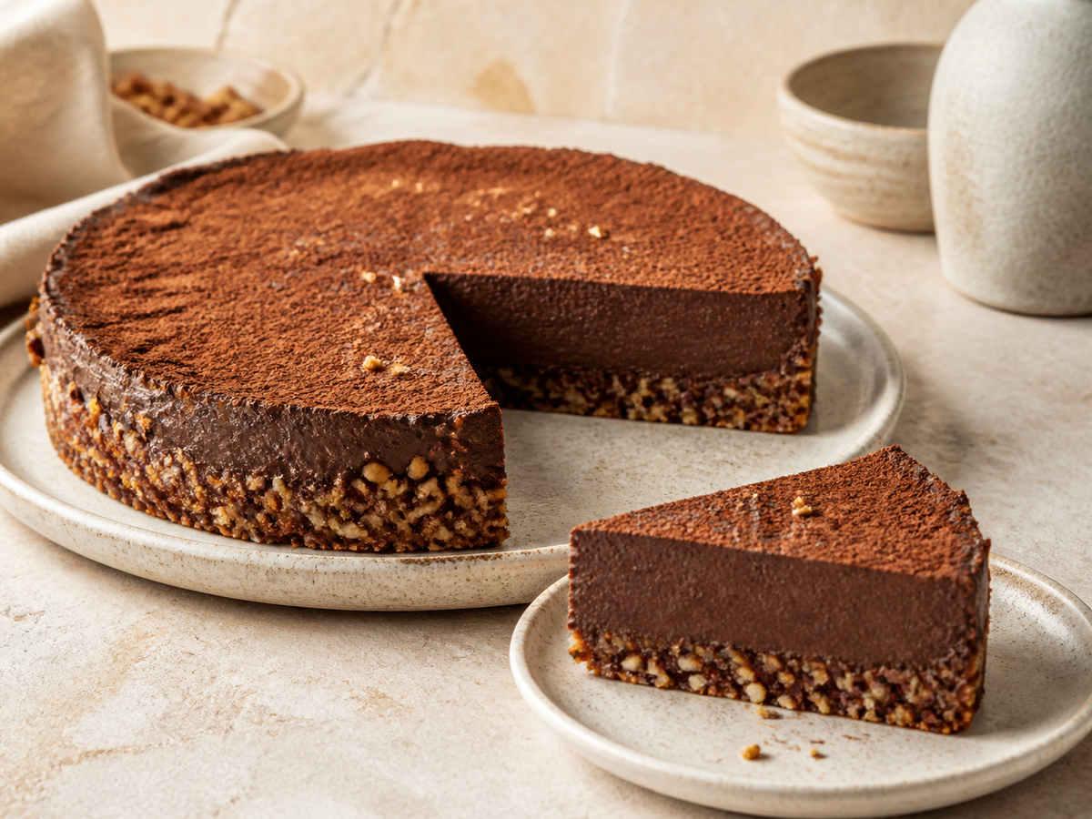 Cocoa Date Pie